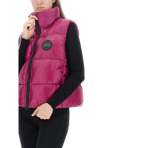 CANADA GOOSE "CYPRESS" DOWN VEST WITH LOGO - Picture 4 of 4